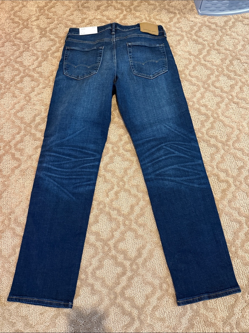 American Eagle Men’s original straight Airflex + jeans 31x32 - Picture 3 of 6